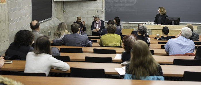 Panel discussion on Islamophobia in a classroom